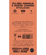 TRI.PULSERA 5 NUDOS HILO NARANJA CHANGO