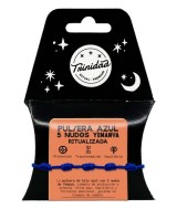 TRI.PULSERA 5 NUDOS HILO AZUL YEMANYA
