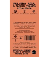 TRI.PULSERA 5 NUDOS HILO AZUL YEMANYA
