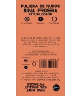 TRI.PULSERA 5 NUDOS NIÑA ROSA