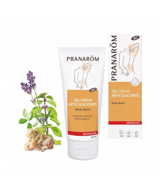 AROMALGIC GEL CREMA ARTICULACIONES Y MÚSCULOS es muy adecuado para el masaje de las zonas afectadas (rodillas, espalda, hombros