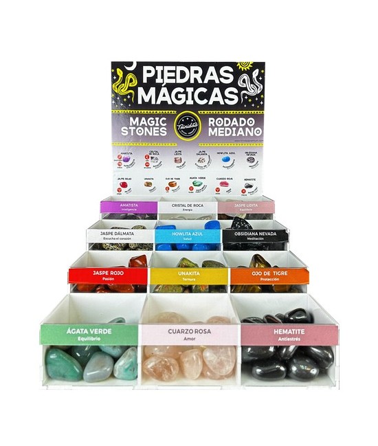 TRI.EXPOSITOR RODADO GRANDE 12 MINERALES