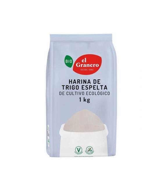 
HARINA DE TRIGO ESPELTA BIO, 1 Kg
Ref. 014857

Ingredientes: harina de trigo espelta*. Contiene gluten. Puede contener tra