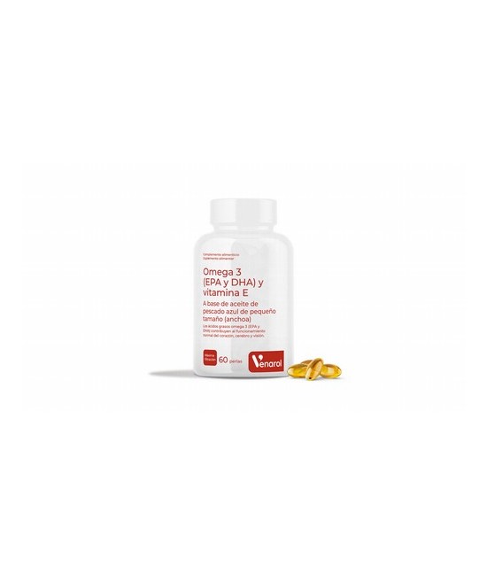 Omega 3 (EPA y DHA) y vitamina E
60 perlas de 1.408 mg


Producto con unas propiedades excepcionales para la salud.

Para