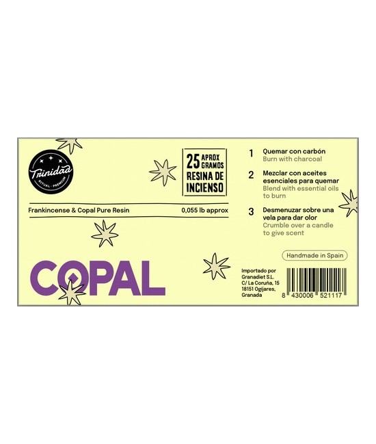 TRI.RESINA COPAL 25 GR.