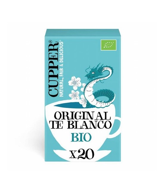 
TE BLANCO BIO, 20 BOLSAS
Ref. 604047

Ingredientes: té blanco*.
. (*)=De cultivo ecológico.