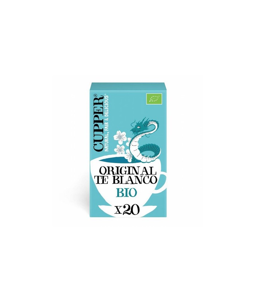 
TE BLANCO BIO, 20 BOLSAS
Ref. 604047

Ingredientes: té blanco*.
. (*)=De cultivo ecológico.