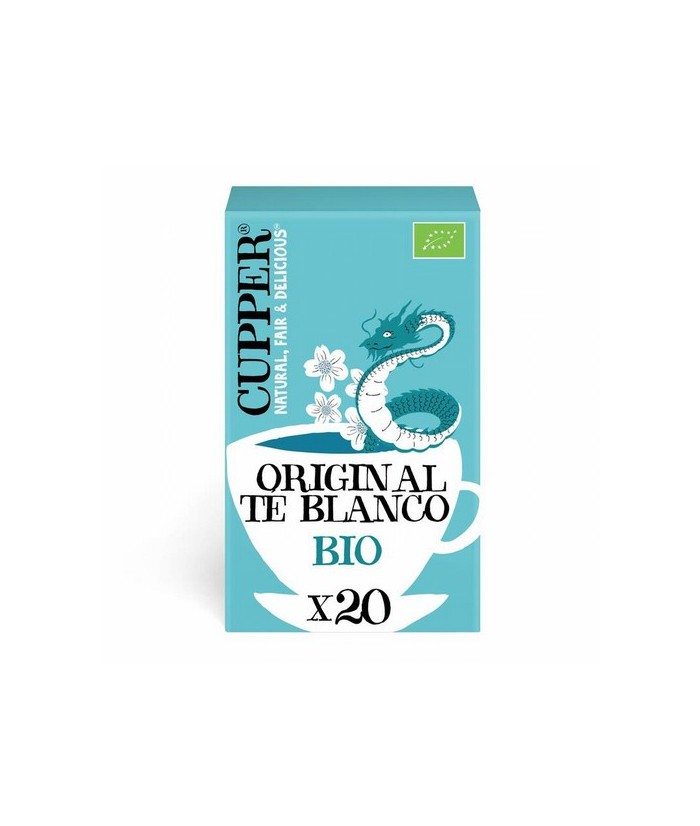 
TE BLANCO BIO, 20 BOLSAS
Ref. 604047

Ingredientes: té blanco*.
. (*)=De cultivo ecológico.