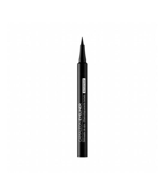 Eyeliner negro con el que conseguirás el delineado perfecto. Color intenso y profundo para un acabado profesional con un solo t