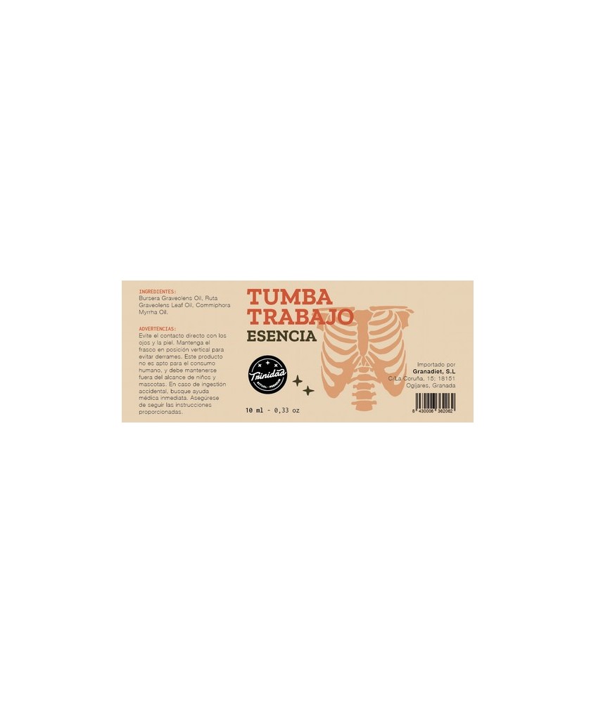 TRI.ESENCIA TUMBA TRABAJOS10 ML.