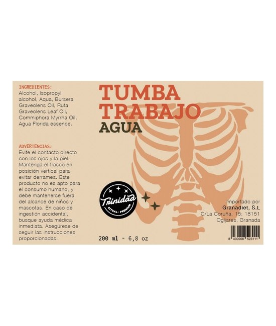 TRI.AGUA TUMBA TRABAJOS SPRAY 200 ML.