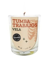 TRI.VELA VASO MINI TUMBA TRABAJOS 50 ML.