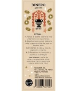 Aceite ritual elaborado con almendras, esencias de laurel, menta, canela y clavol. Ideal para ungir velas y facilitar la adhesi