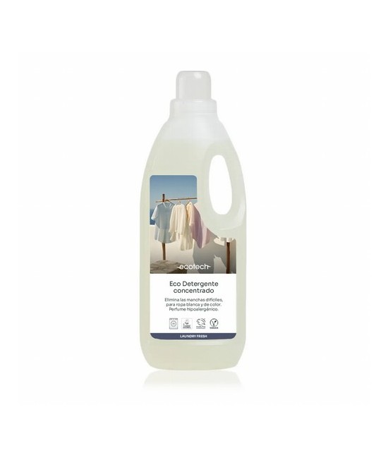 ECOTECH LAUNDRY FRESH Eco Detergente concentrado
Cuida tu ropa y tu piel con nuestro detergente líquido ecológico para todo ti