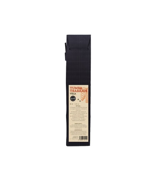 TRI.VELA VASO MINI TUMBA TRABAJOS 50 ML.