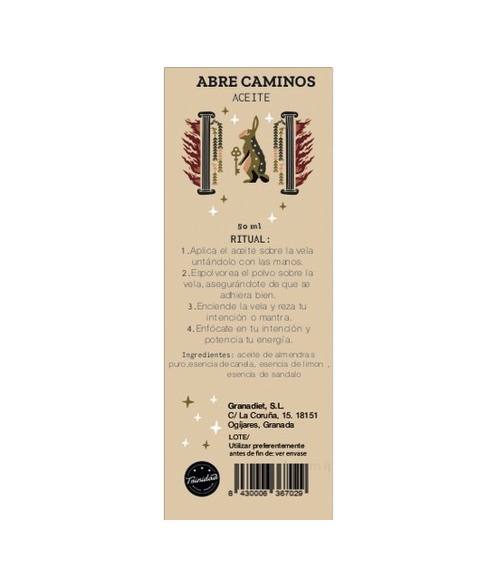 TRI.ACEITE ABRECAMINOS 50 ML.