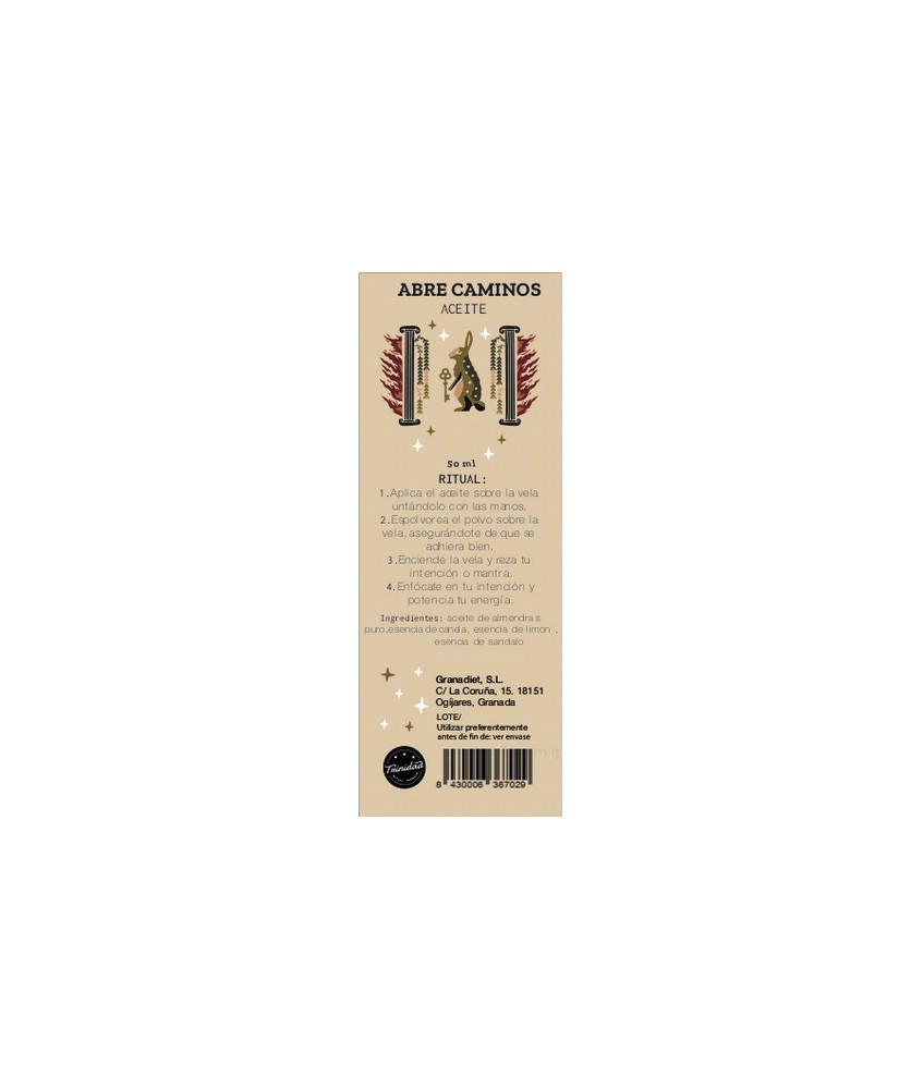 TRI.ACEITE ABRECAMINOS 50 ML.