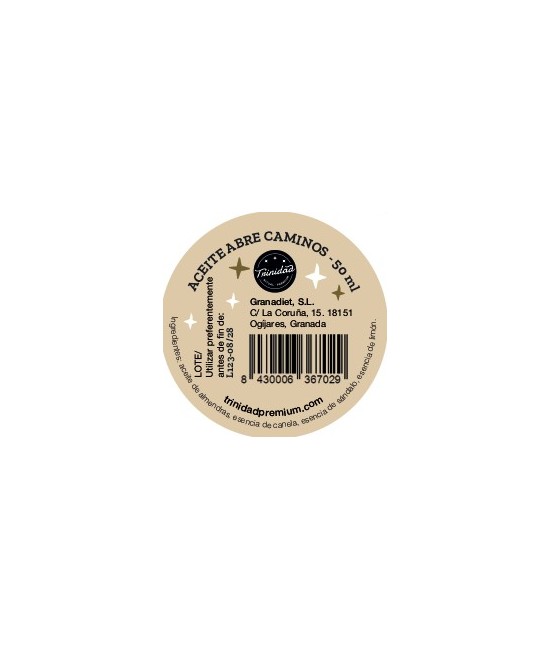 TRI.ACEITE ABRECAMINOS 50 ML.
