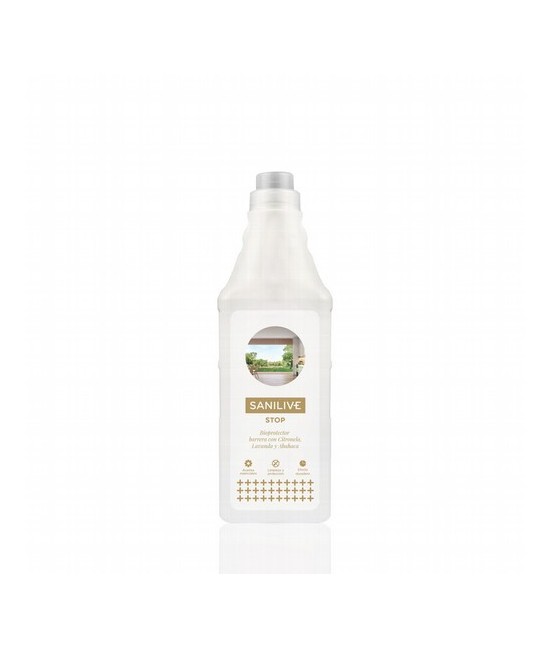 BIOPROTECTOR BARRERA CON CITRONELA, LAVANDA Y ALBAHACA
Limpiador multisuperficies con aceites esenciales naturales de Citronel