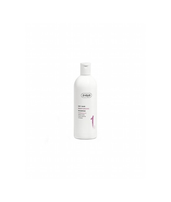 Champú hidratante a base de ingredientes de origen vegetal suaves que limpia el cabello y el cuero cabelludo suavemente. Contie