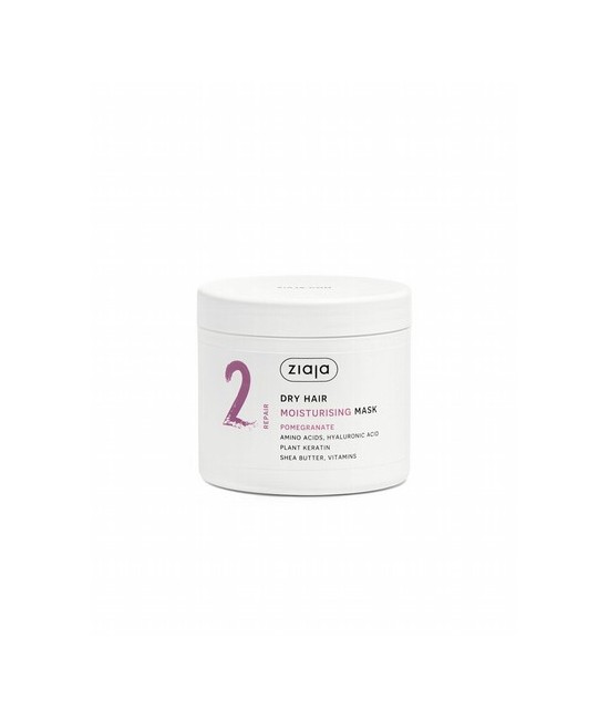 Mascarilla capilar hidratante y acondicionadora que nutre visiblemente el cabello desde el primer uso. Con un 98% de ingredient