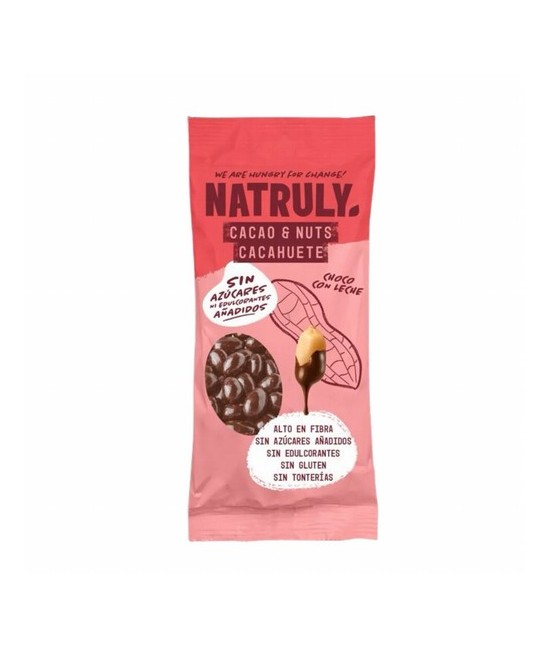INGREDIENTES

Cobertura de chocolate con leche 50% (fibra de achicoria, manteca de cacao, leche entera en polvo, pasta de cac