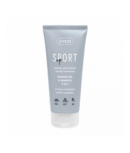 Gel 2 en 1 para cuerpo y cabello que limpia eficazmente sin causar sequedad ni irritación. Su fórmula suave respeta la piel y e
