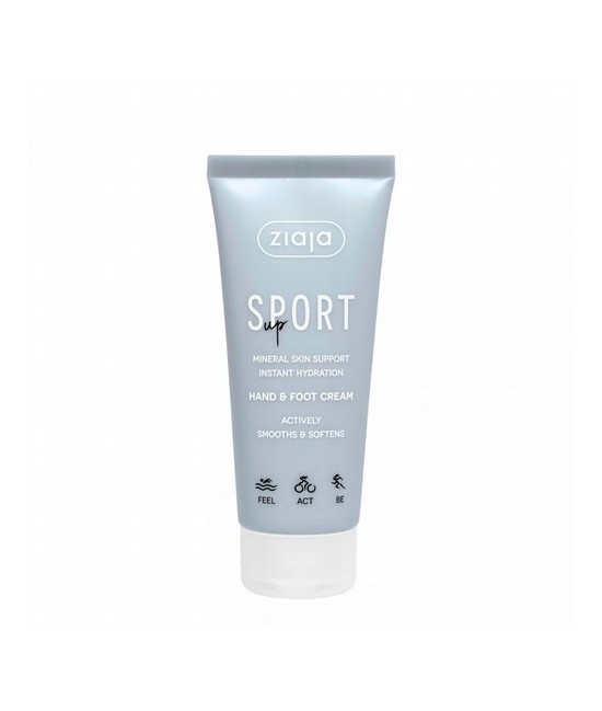 Crema hidratante de rápida absorción, especialmente formulada para el cuidado de manos y pies con tendencia a la sequedad o asp