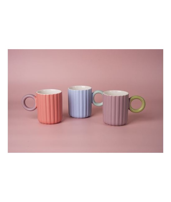 DB.TAZA HAPPINES ROSA 0,35 L.