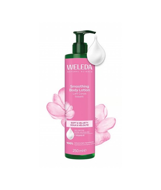 Información del Producto
Leche Corporal con rosa mosqueta silvestre y vitamina E de origen vegetal (tocoferol certificado NATR