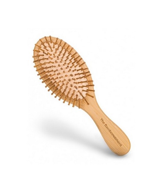 Ideal para pelo corto a medio-largo

Este cepillo sin plástico ni cerdas de origen animal, de bambú certificado FSC, es uno d