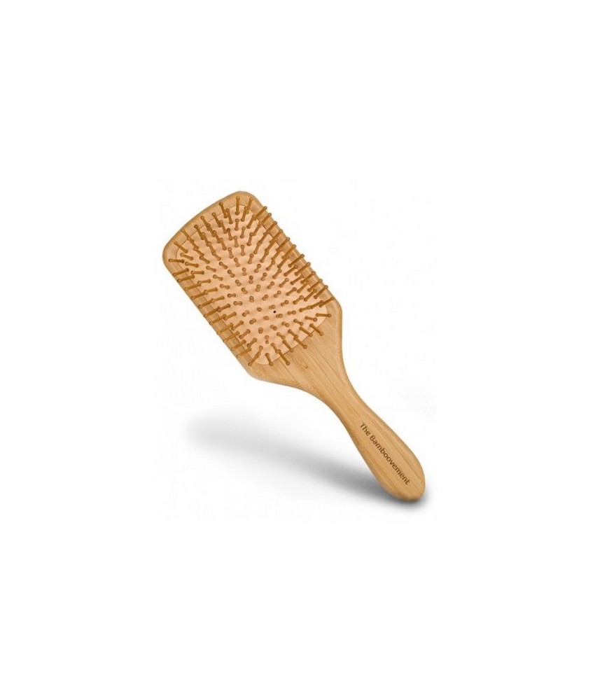 Ideal para pelo medio-largo a largo

Este cepillo sin plástico ni cerdas de origen animal, de bambú certificado FSC, es uno d