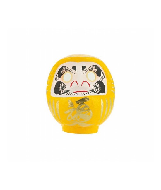 Daruma, Daruma: hago un propósito y te pinto un ojo. Cuando lo haya cumplido, te pintaré el otro.
Siguiendo la tradición, las 