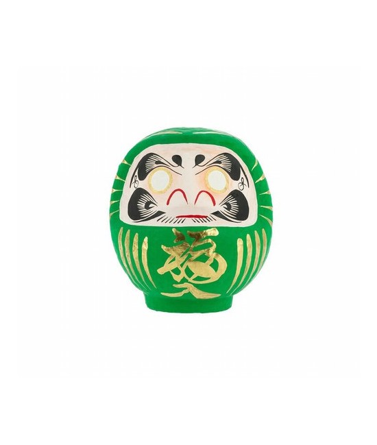 Daruma, Daruma: hago un propósito y te pinto un ojo. Cuando lo haya cumplido, te pintaré el otro.
Siguiendo la tradición, la