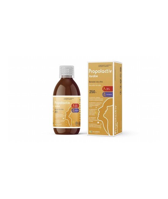 Propolactiv jarabe
250 ml


Complemento alimenticio, en formato líquido, a base de miel, propóleo, equinácea y vitaminas qu