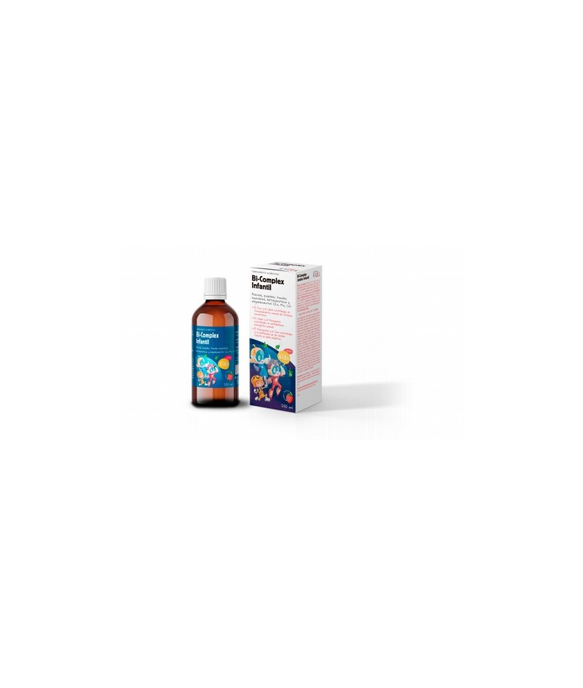 BiComplex infantil
250 ml


Complemento alimenticio, en formato líquido y con sabor a fresa, a base de acerola, propóleo, t