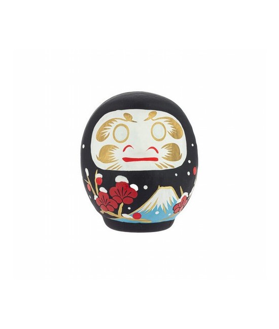 Para los japoneses, tanto daruma como el monte Fuji son símbolos espirituales, budista uno y sintoísta el otro. En esta figurit