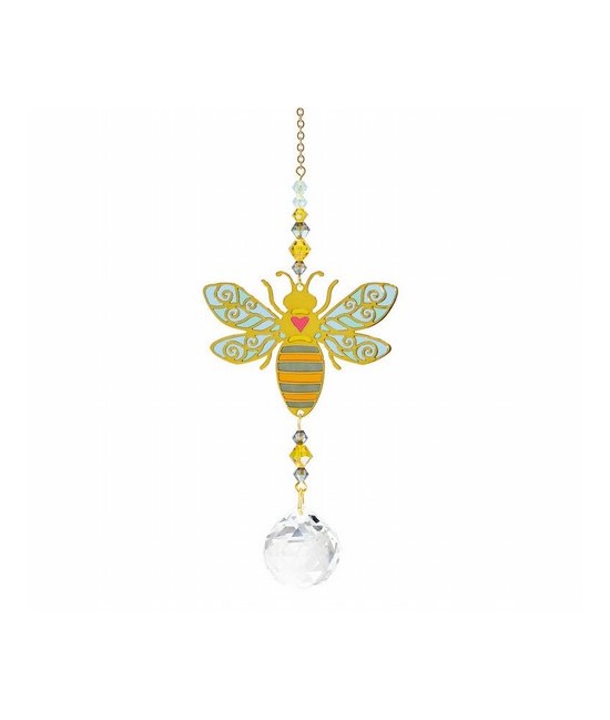 Abeja dorada - Prosperidad y constancia
Día tras día, la abeja recoge incansablemente el néctar de las flores y produce esa jo