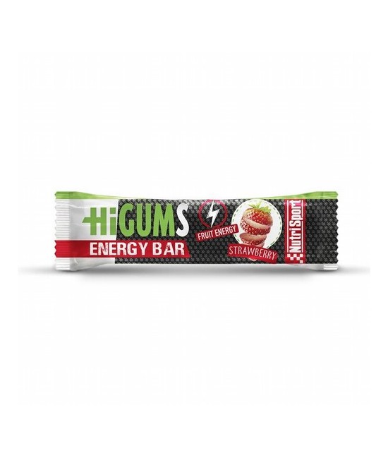 NS.HIGUMS ENERGY BAR STRAWBERRY 28 UNID.