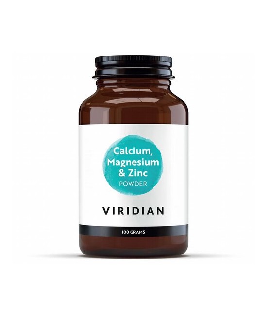 El polvo de calcio, magnesio y zinc de Viridian es un equilibrio sinérgico y altamente absorbible de nutrientes clave que inter