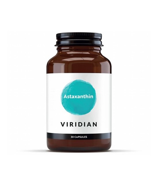 La astaxantina de Viridian es un carotenoide procedente de microalgas de agua dulce ( Haematococcus pluvialis ), una de las fue