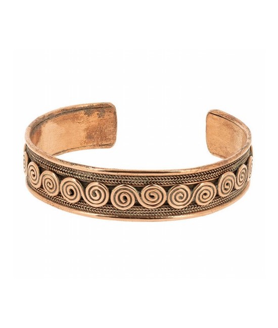 Simbolismo de Puja
Cada una de las espirales de esta pulsera es como una puja: una ofrenda de honra, veneración y culto a los 