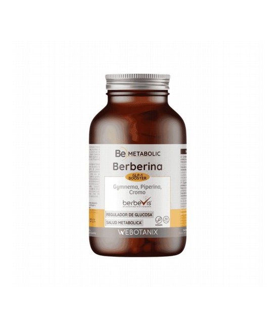Berberina es un complemento alimenticio diseñado para ayudar a mantener estables los niveles de glucosa, mejorar el metabolismo