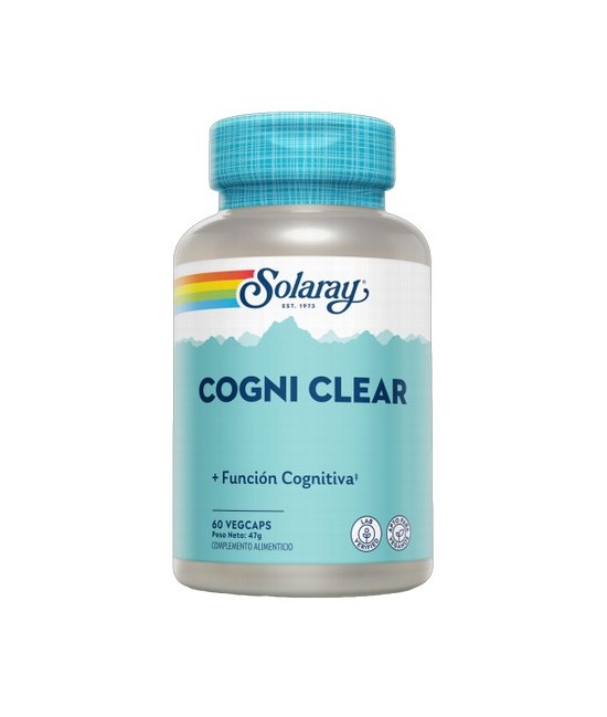 

Cogni clear- 60 Vegcaps. Apto para veganos.
Contenido medio (por VegCap)
Quercitina 

34.9
Gotu kola (Centella asiátic