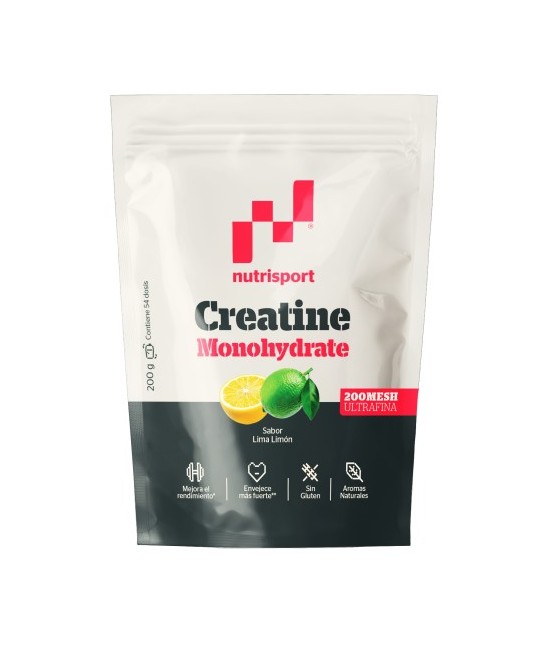 Complemento alimenticio a base de monohidrato de creatina.  Sabor lima-limón.

Beneficios:

Mejora el rendimiento. Energía 