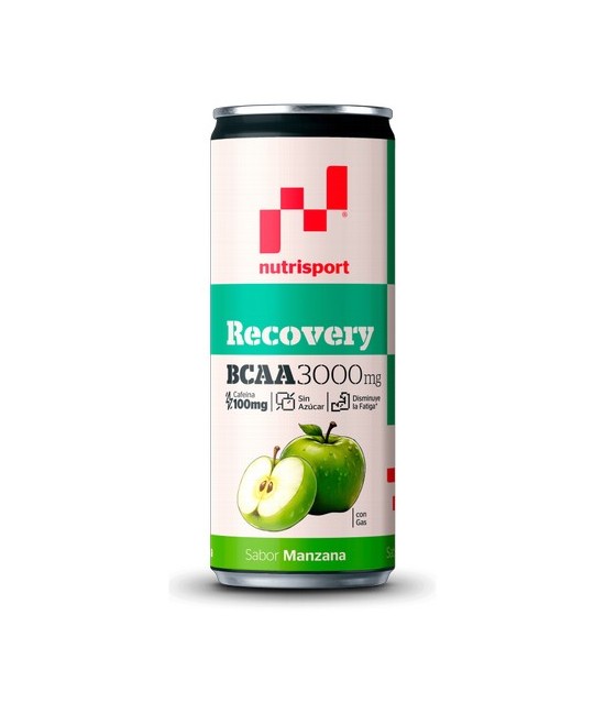 Bebida aromatizada y carbonatada con cafeína, BCAA's, vitamina B6 y L-Arginina sabor Manzana. Con edulcorantes.

Sabor Manzan