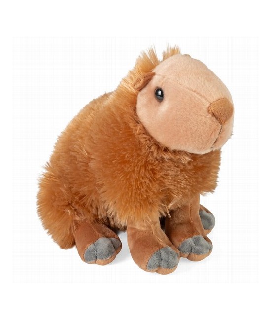 ¡El capibara Cuddlekins de Wild Republic llega para traer un toque salvaje a tu hogar! Este adorable peluche no solo es suave y