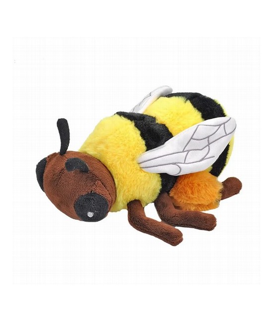Sumérgete en el vibrante mundo de la naturaleza con la Mini Abeja Ecokins de Wild Republic. Este encantador peluche da vida a l