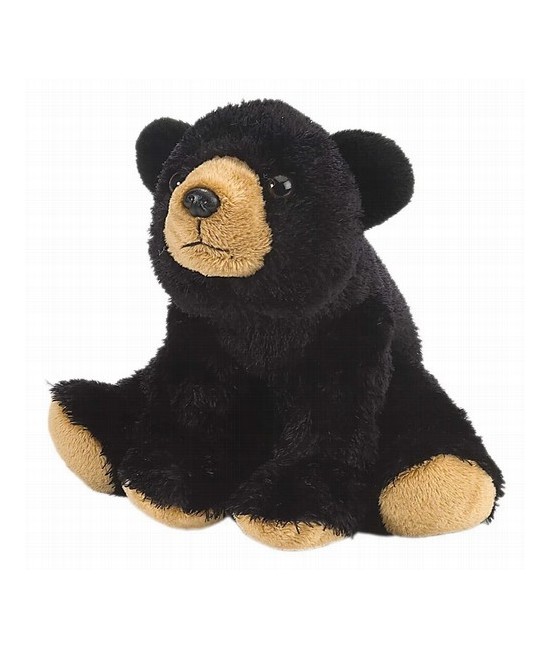 Descubre la maravilla de la naturaleza con el mini oso negro Cuddlekins de Wild Republic. Este adorable peluche captura la esen