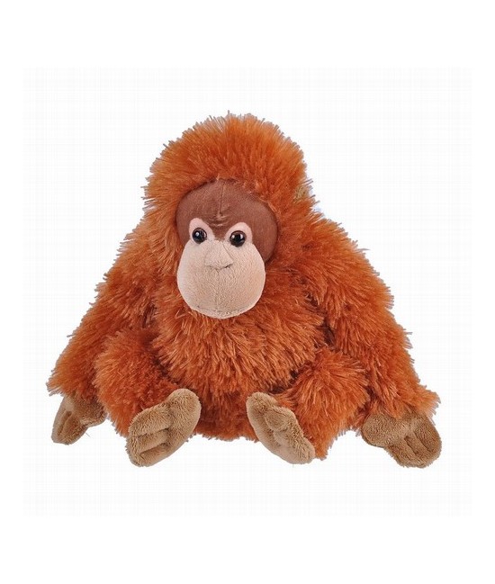 El mini orangután hembra de Cuddlekins de Wild Republic es un adorable y educativo peluche que te robará el corazón e inspirará